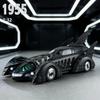 1:32 Бэтмобиль из фильма Бэтмен Навсегда 1995 года Масштабная модель автомобиля из сплава Металлическая литая миниатюрная модель автомобиля ЗвукСвет Коллекционная игрушечная машина Подарки