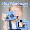 Kids Print Camera HD-compatible Pixel Digital Toy SLR with Dual Cameras Selfie Mode LCD Screen Camera for Boys And Girls