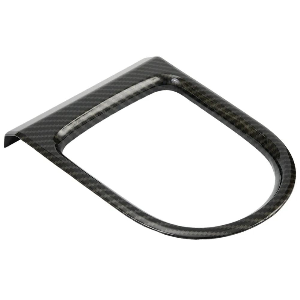 Накладка на панель коробки передач из АБС-пластика с отделкой из углеродного волокна для автомобиля Ford Mustang 2015 2016 2017 2018