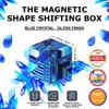 SHASHIBO Shape Shift Box запатентованный куб-антистресс с 36 магнитами Трансформируется в более чем 100 форм - Призер, редкоземельный - (Голубой кристалл)