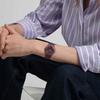 Swatch Мужские часы с кварцевым механизмом Швейцарские часы красный циферблат корпус из материала biosource SO28R115