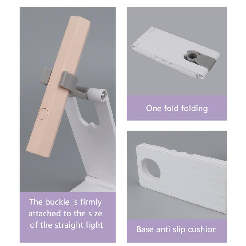 Держатель лампы для нейл-арта, лампа для сушки ногтей, лампа для фототерапии, кронштейн, вращающийся и складной, держатель лампы для УФ-лампы для нейл-арта