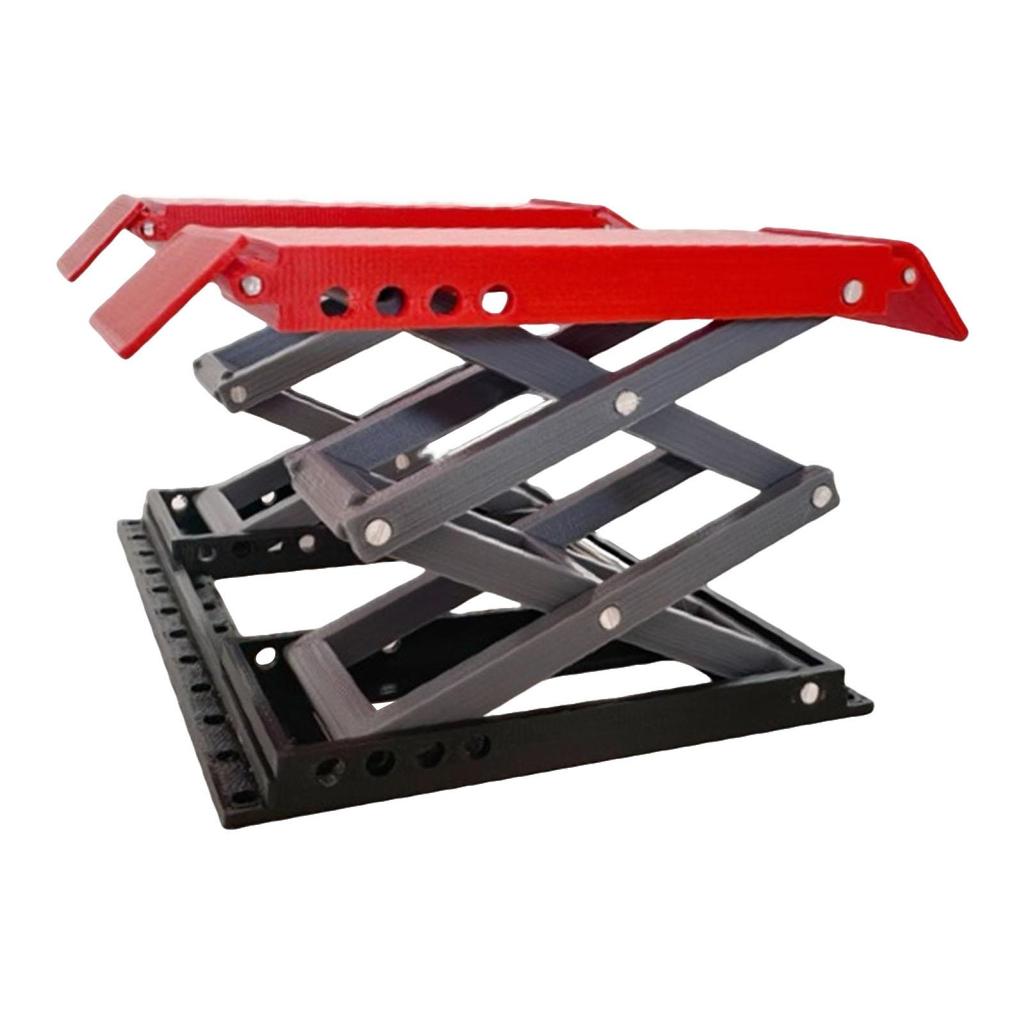 Miniature Radio-Controlled Car Lift, Portable Work Stand for 1/18 Scale