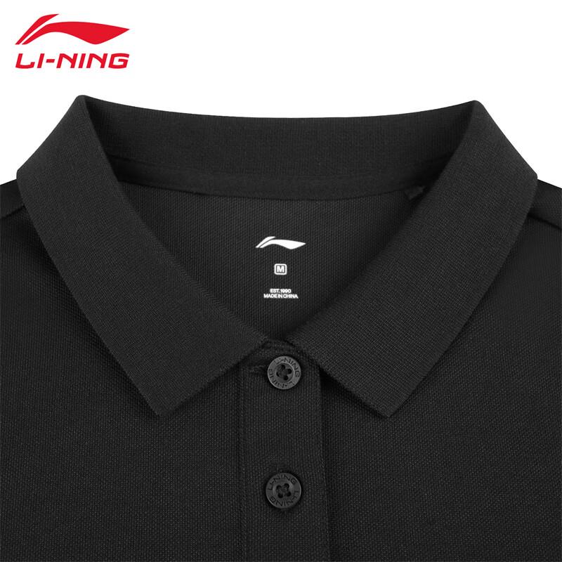 Li-Ning Универсальная мягкая женская футболка-поло с коротким рукавом 2026