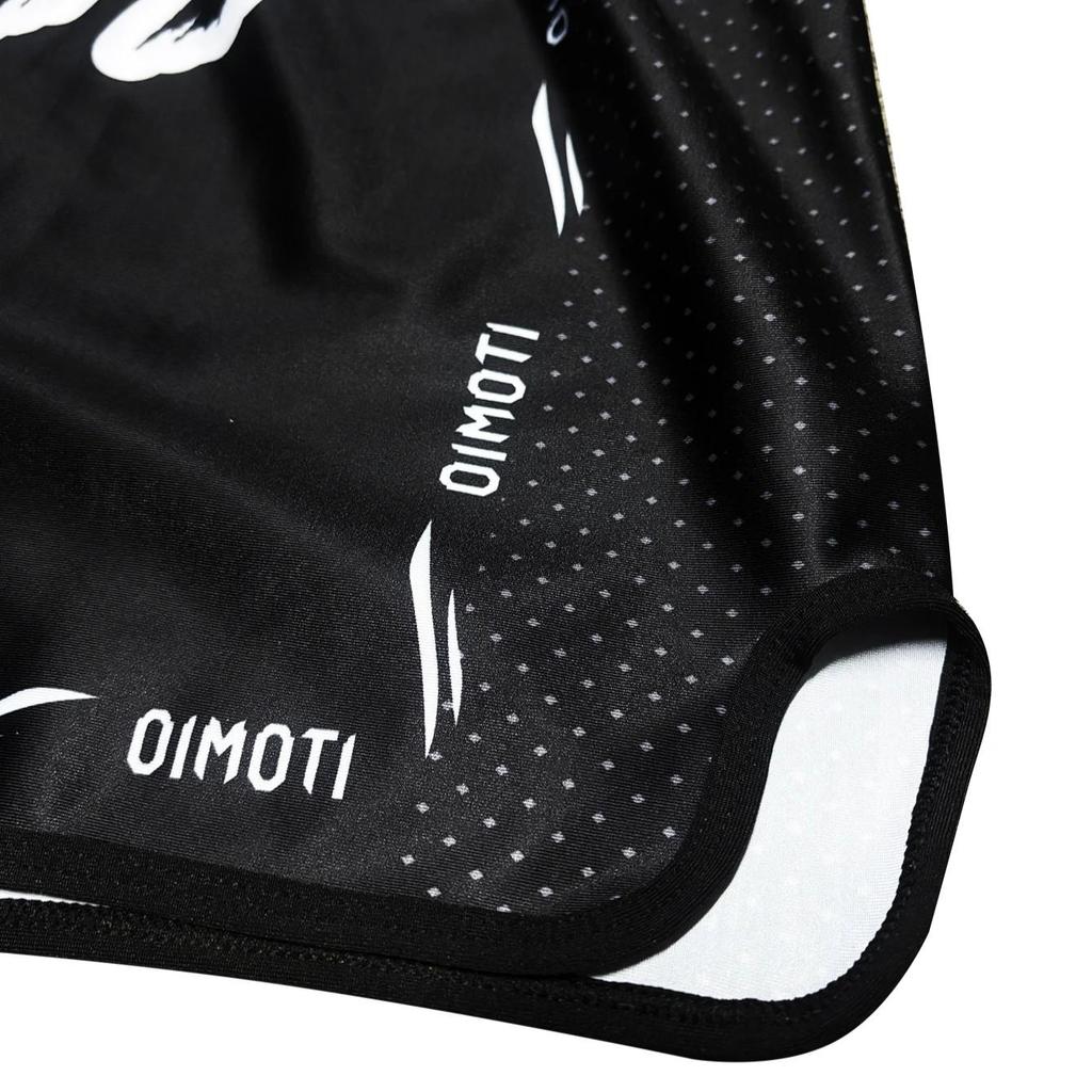 Classic Black Muay Thai Kickboxing Boxing MMA UFC Casual Shorts Gym Sport Unisex Men Women Workout Quick Dry Print Elastic High Waist Training