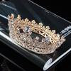 Женский Простой Аксессуар Тиара для Самостоятельной Свадьбы Свадебная Корона на Волосы