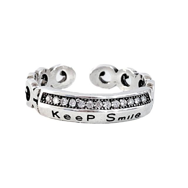 Кольцо с английской буквой, серебряное металлическое кольцо с регулируемым открытием для женщин, креативное кольцо на палец с алфавитом для покера, мужские модные ювелирные изделия