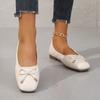 Обувь для женщин Мокасины Butterfly-Knot Дышащие Slip on Неглубокие балетки Роскошные туфли Элегантные офисные женские туфли Zapatos De Mujer