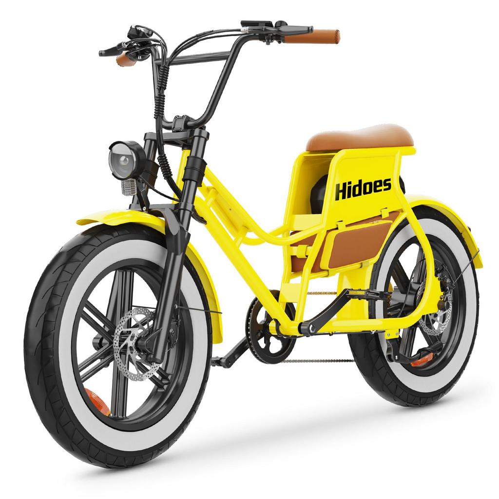 Hidoes HD-C8 City Commuting Electric Bicycle For Unisex 700W Motor 48V17Ah Battery Bright And Colorful Electric Bike 20*4 Inch Fat Tires EBike