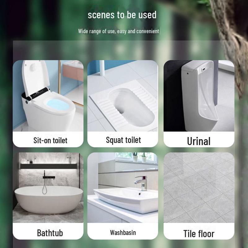 Чистящее средство для туалета с цветочным ароматом: Дезодорирует, удаляет запахи, накипь и поддерживает гигиену.