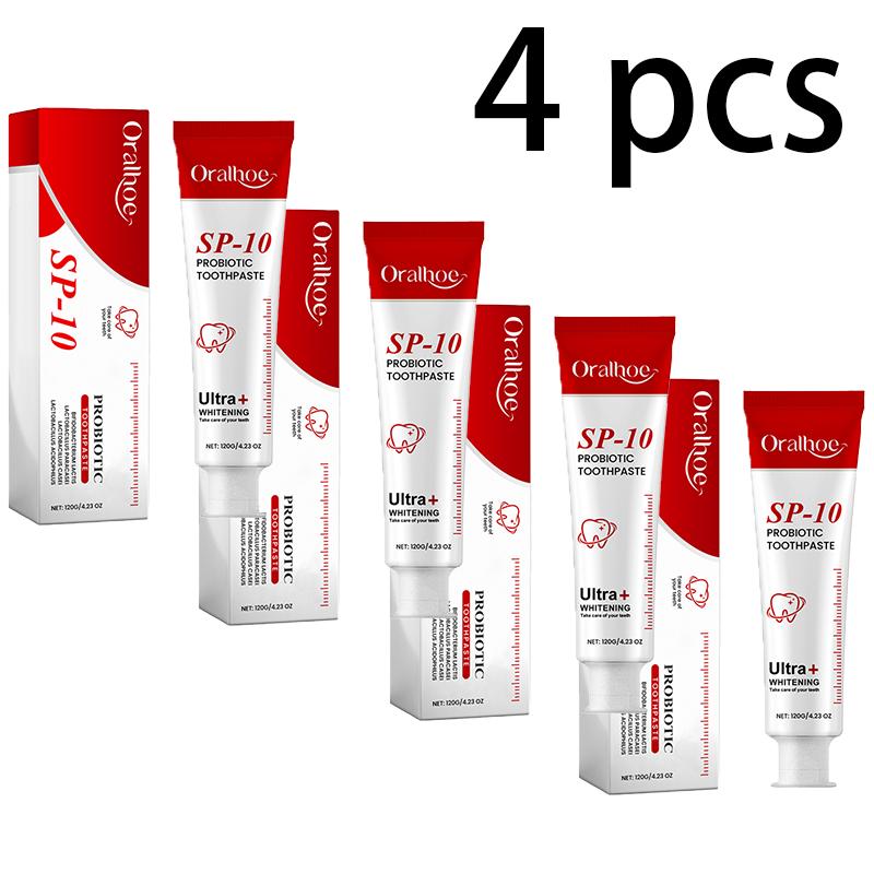 Oralhoe Probiotic Toothpaste Gently Cleans and Cares for Your Teeth To Reduce Stains for Long-lasting Oral Care.