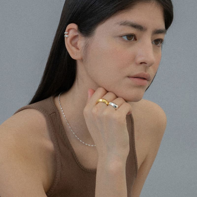 NORMALLEE [Silver 925] Angle Ring