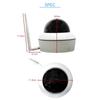 ACE SECURITY SYSTEM Camera Wireless Outdoor Indoor Dome Camera SONY Sensor 5 Million Pixels Card Be Moved with Smartphone Up To 8x Zoom Swing