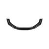 black car front lip bumper, spoiler, diffuser, body modification, collision and scratch resistance, external accessories