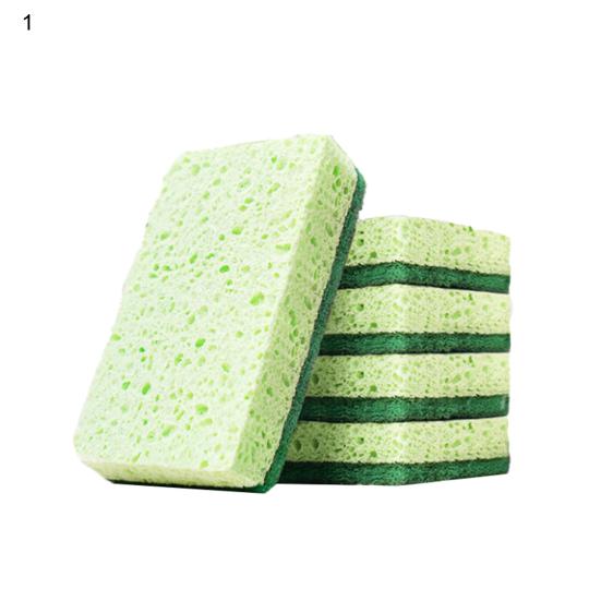 Unique Washing Sponge Dual-side Use Rich Foam Reusable Good Water Absorption Cleaner