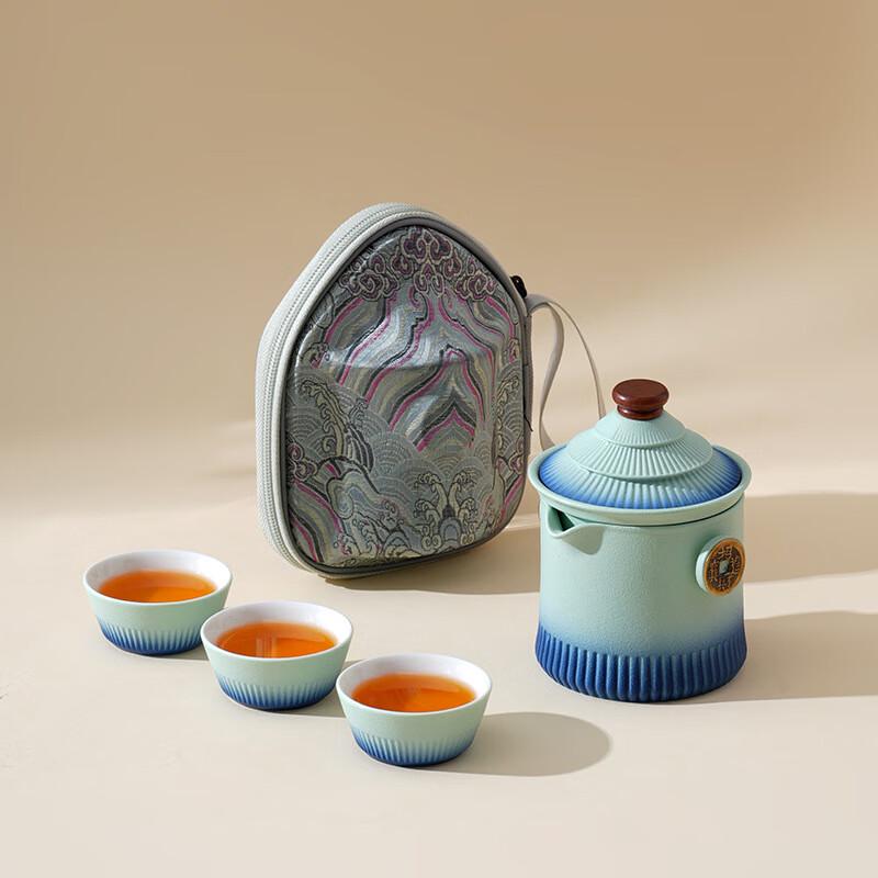 Forbidden City Cultural Creative Travel Tea Set