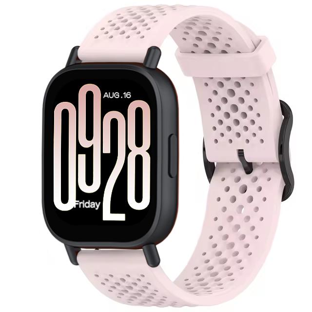 20mm 22mm Silicone Strap for Redmi Watch 5 Active/Lite Sports Smartwatch Breathable Replacement Wristband for Redmi Watch 5 Lite
