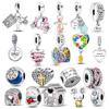 2023 New 925 Sterling Silver Heart Beads Mum Dangle Dream Catcher Charm Fit 925 Bracelet Diy Jewelry For Women