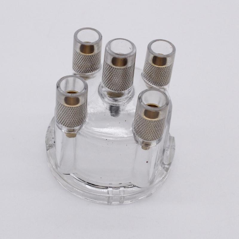 EMPI 8792 009 Крышка распределителя зажигания Верхнее крепление для T1 Универсальные сменные аксессуары Прозрачная водонепроницаемая крышка распределителя зажигания Черная