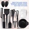 12PCS Hair Dye Coloring Kit Hair Tinting Bowl Hair Color Comb Dye Brushes Ear Covers for DIY Salon Hair Coloring