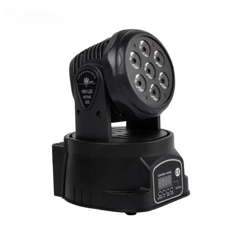 Розетка светодиодная 7x18 Вт с подвижной головкой 4IN1 RGBWA + UV Professional для сцены с эффектами для дискотек, DJ, музыкальных вечеринок, клубов, танцев