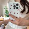 Cute Cartoon Cherry Phone Case For iPhone 16 15 14 13 Pro Max 11 12 Mini XR XS Max 7 8 Plus SE 3 Stylish Shockproof Soft Cover