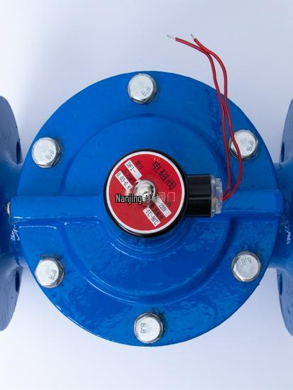 Explosion-Proof DN50 ZCS Solenoid Valve: Cast Iron Flange, 24V/220V, Normally Closed, Spray Pilot Operated Water Valve.