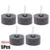 5Pcs 6mm 1/4" Shank Polishing Wheel 20/25/30/40/50mm Sharpening Head Durable Grinding Head