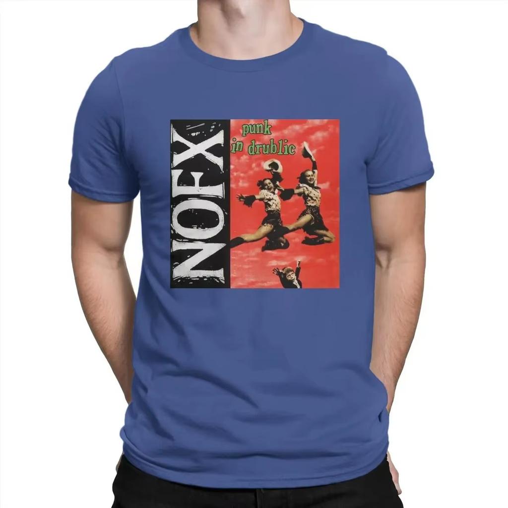 Новая футболка NOFX с принтом, смешная, хлопковая, с коротким рукавом, футболка музыкальной группы, с круглым вырезом, одежда, легкая и дышащая для прохладных летних нарядов