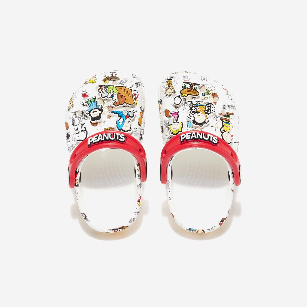 Crocs Сабо Peanuts Classic для малышей, CRS208631, 1010097801, популярная корейская обувь