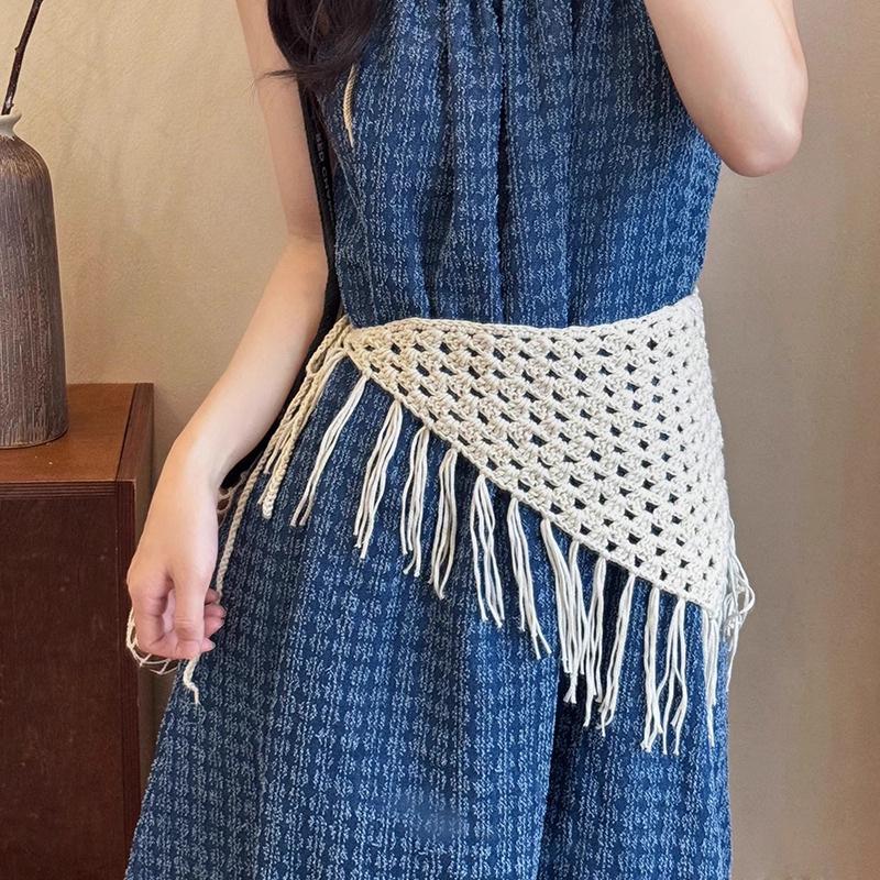 Women's Ballet Lace Trim Skirt with Peplum Waistband and Triangle Scarf Accessory (2025 Style)