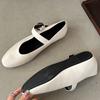 Fashion Shallow Women Flat With Shoes Female Soft Casual Fashion Metal Buckle Footwear Flats Mary Janes Lolita Shoes For Ladies
