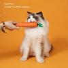 Игрушка для кошек Морковка для кошек Звуковая защитная веревка для когтеточки Чистка зубов Интерактивная игрушка для кошек Морковка для жевания Товары для животных