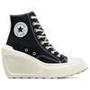 Converse Черные женские кроссовки Chuck 70 De Luxe на танкетке Egret A06478C