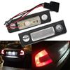 For Skoda Octavia 2008-2013 1Z A5 Facelift Roomster 5J 2006-2010 Led License Plate Lights Lamps