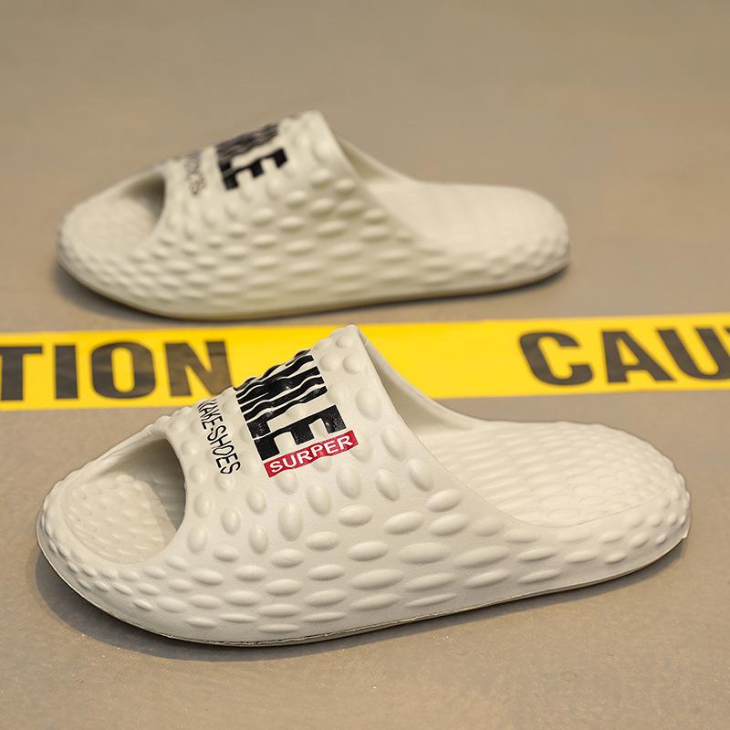 Women's Thick Soled Soft Slippers New Summer Fashion Indoor Outdoor Anti Slip Shock-absorbing Sandals Beach Flat Casual Shoes