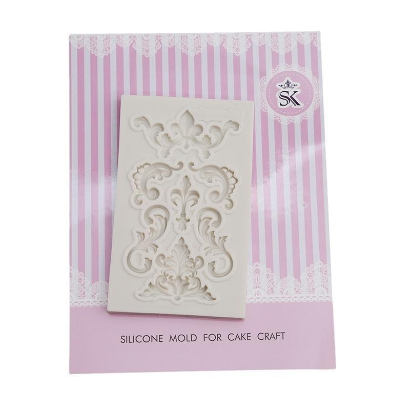 Силиконовая 3D-форма для зеркала, форма для помадки, украшения торта, шоколада, формы для выпечки, кухонные принадлежности, бытовые принадлежности