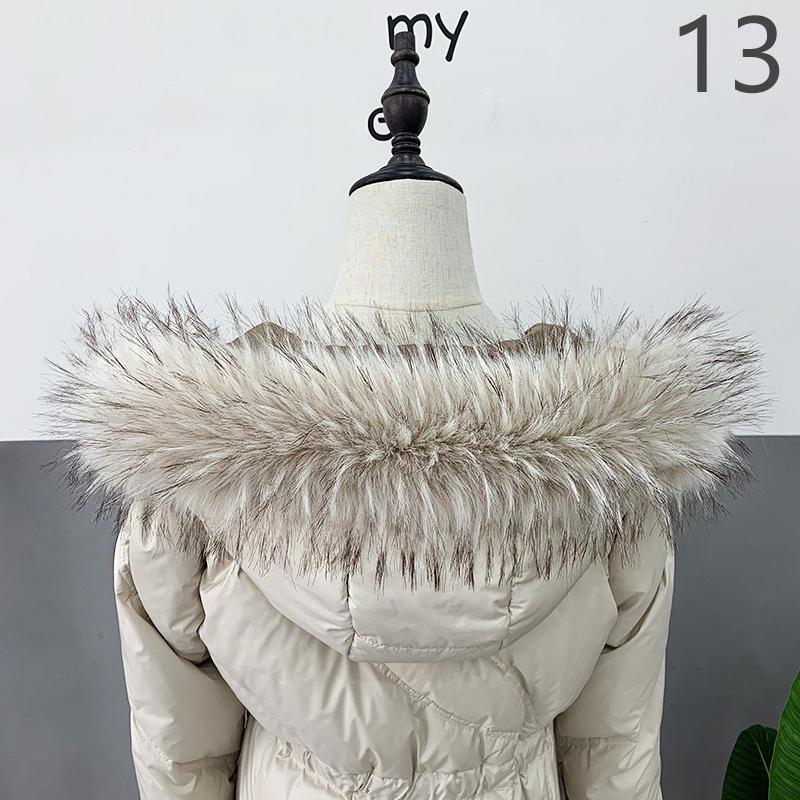 Women Neckerchief Faux Fur Collar Fluffy Collar Warm Wrap Shawl Scarves Soft Fur Scarf Winter Warm