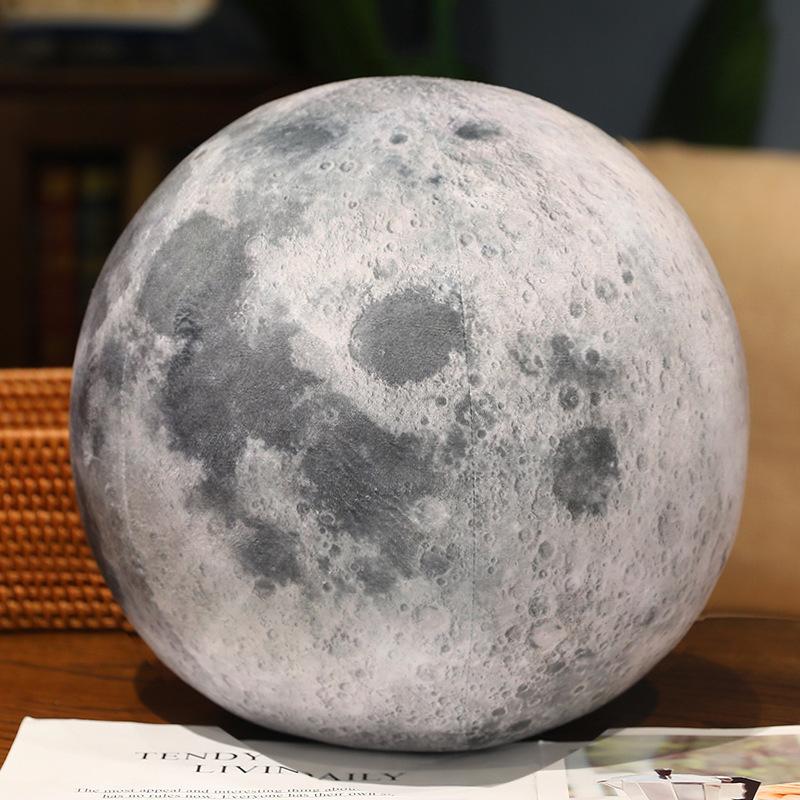 Solar System Popular Science Planet Moon Pillow Earth Moon Mars Children Plush Toys Planet Gifts
