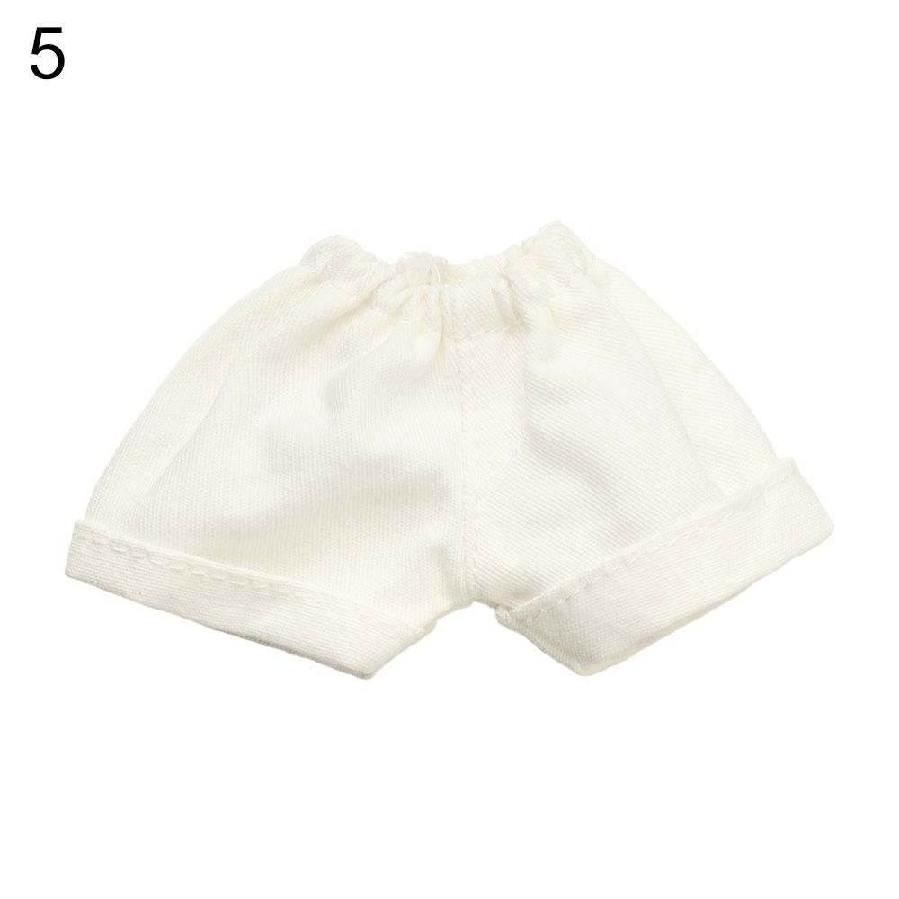 Dolls Trousers Doll Pants Shorts Casual Wears T-shirt Doll Clothes Accessories Doll Jeans Trousers