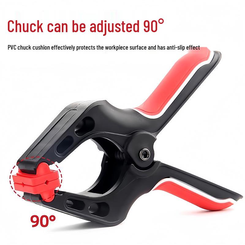 A-Type Heavy-Duty Woodworking Clamp: Strong Spring Fixture for Quick Installation