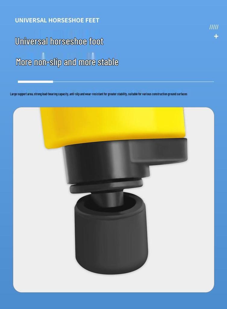 Infrared Laser Level Support Rod with Stainless Steel Tripod Stand