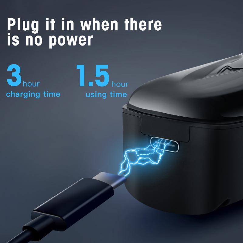 New Electric Hair Clipper Magnetic Levitation High Speed High Power Electric Clipper Rechargeable Electroplating High-grade