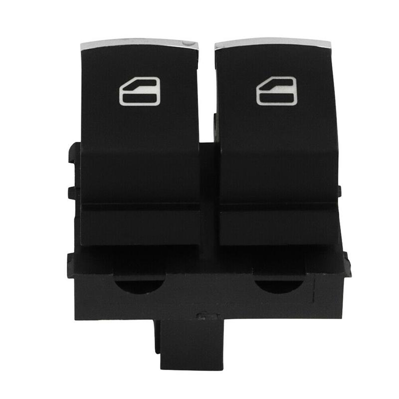 Новая хромированная кнопка переключения стеклоподъемника 5K3959857 5K3 959 857 A / B / C для Golf MK5 MK6 GTI EOS 2 двери