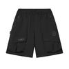 Li Ning Серия Уэйда Однотонные Мягкие Простые Универсальные Свободные Повседневные Шорты Мужские шорты AKSW055-1