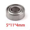 4pcs Silver Bearings 5x11x4mm for 12428 124262