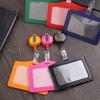No Zipper Office Supplies Tag ID Card Holder Protective Shell Badge Case Credit Card Holder