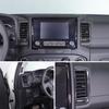 ABS Carbon fiber Center air outlet frame Trim Cover For Nissan Frontier +