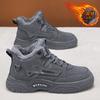 Men's Shoes Winter Cotton Shoes Fleece Warm High-top Two Cotton Shoes Men's Martin Boots Moist Cold-proof Waterproof Tooling Snow Boots