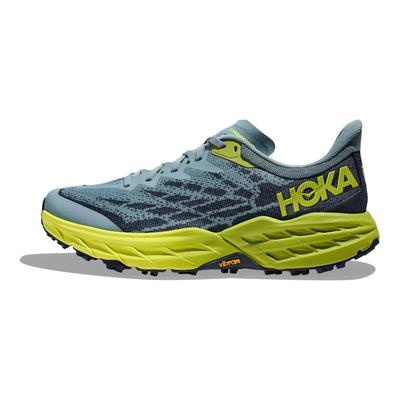 Мужские кроссовки HOKA Speedgoat 5 Stone Blue Citron Dark-Citron 1123157-SBDCT